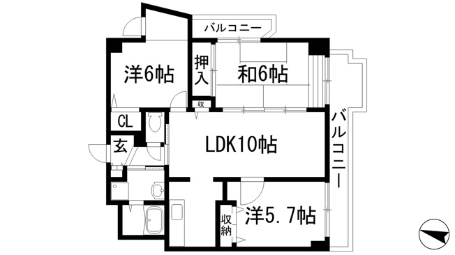 【間取り】 | アプローズコート