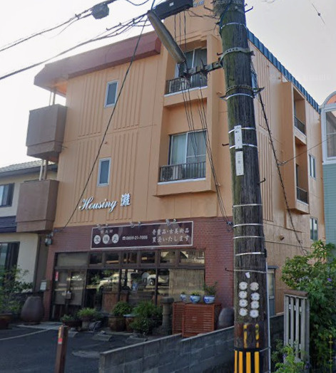 鳥取県米子市　一棟アパートの外観