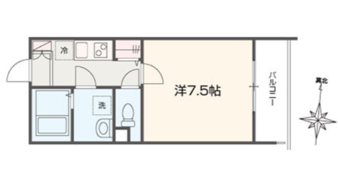 MELLAS南多摩の間取り