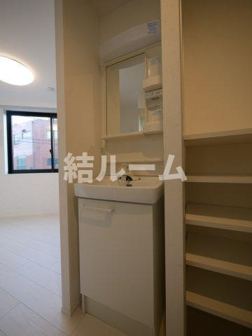 板橋区南常盤台１丁目の賃貸マンションの独立洗面台