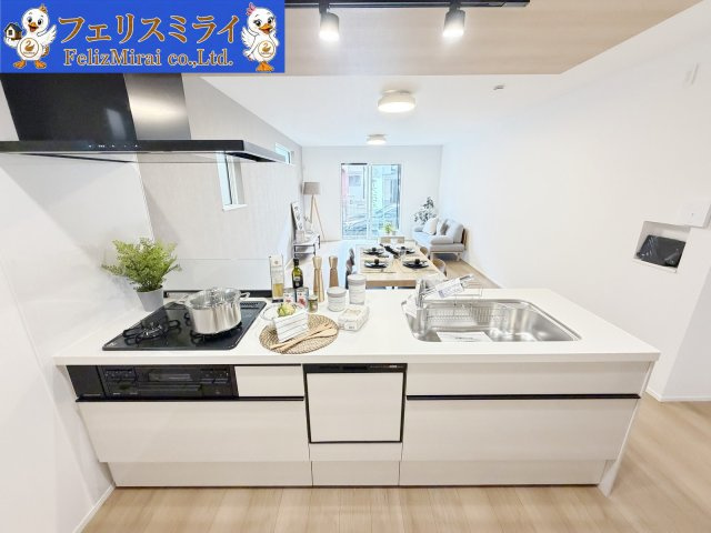 LiGNAGE 加古川市平岡町土山1期（全1棟）1号棟のキッチン