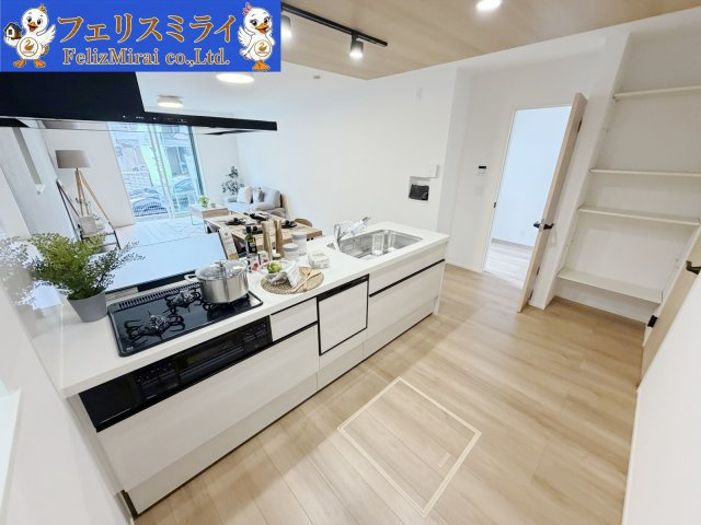 LiGNAGE 加古川市平岡町土山1期（全1棟）1号棟のキッチン