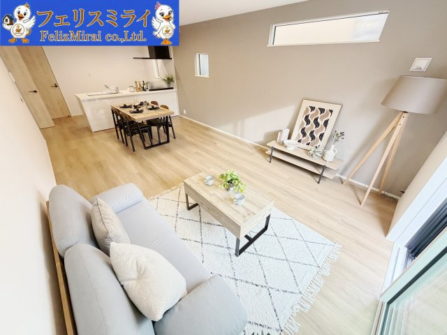 LiGNAGE 加古川市平岡町土山1期（全1棟）1号棟の居間・リビング