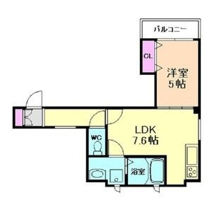 ラモーナ東本町Ⅲの間取り