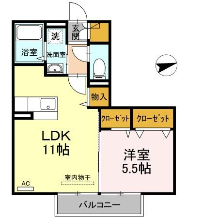 【間取り】 | ル・クプル太田