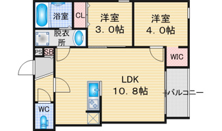 【間取り】 | REGALEST道徳駅 | 略図の為、現状優先