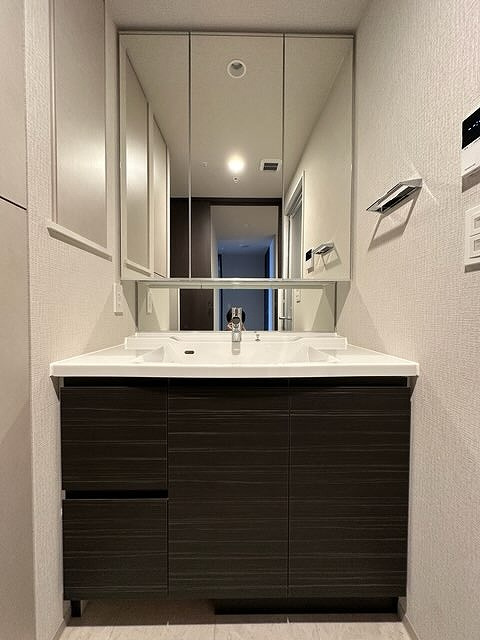 ブランズタワー大阪本町の洗面所