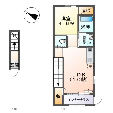 【間取り】 | アップルテラス