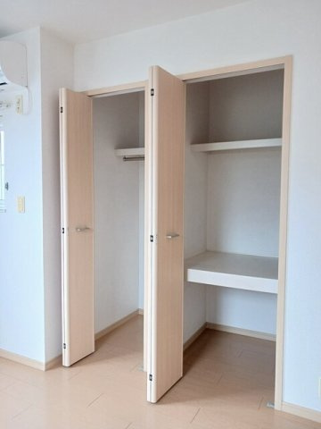 サウスヒルズやのＢの収納|収納のためのスペースです