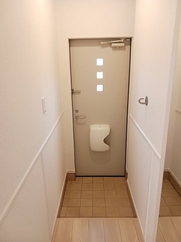 ハレ　ラキ　Ａ棟の玄関|毎日通る玄関はこちらです