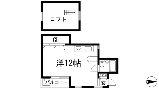 【間取り】 | ジャルダン宝塚五番館