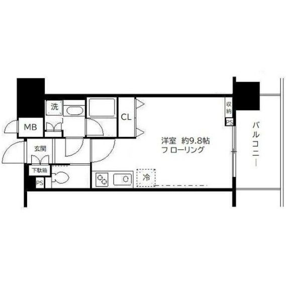 サンクレール荒川ブランガーデンの間取り|間取りです。
