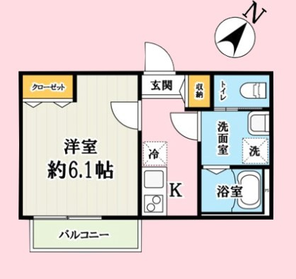 キャメル東大宮二丁目の間取り