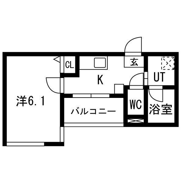 ALEGRIA六地蔵の間取り