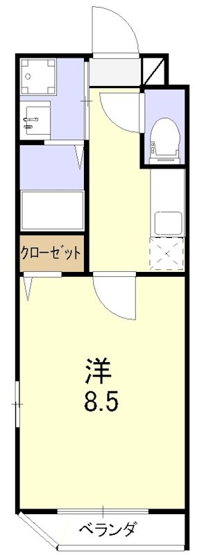 クレドール西大路駅前の間取り