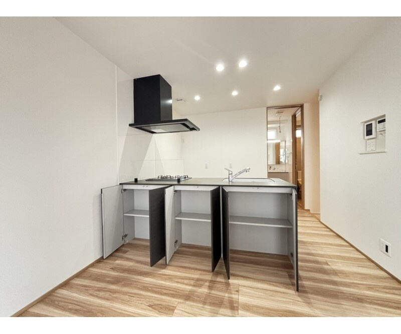 京都市下京区観喜寺町のタウンの居間・リビング