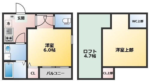 Hale Mahaloの間取り