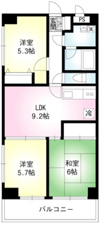 【間取り】 | グランドハイツⅡ