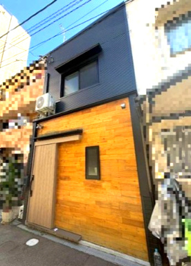 松原中之町貸店舗の外観