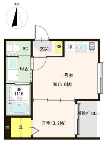 【間取り】 | ハーモニーテラスDIIRA 平野市町