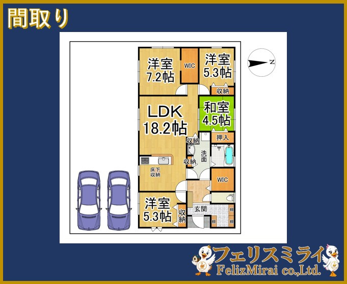 Livele Gardens　加古川市新神野６期の区画図