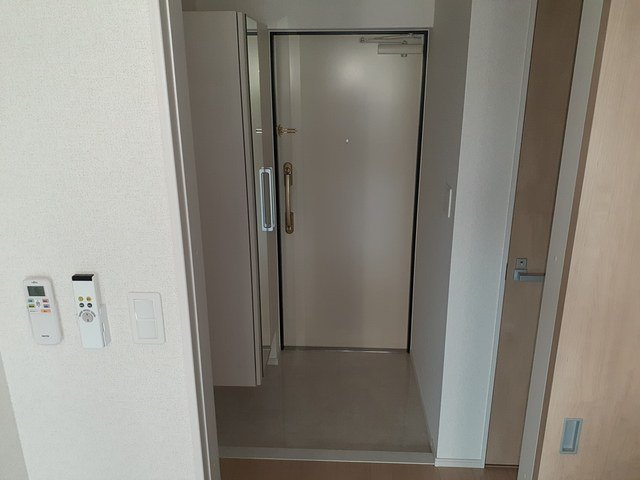 ゆったりとした玄関です