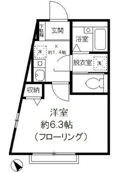 【間取り】 | エテルノ弥生