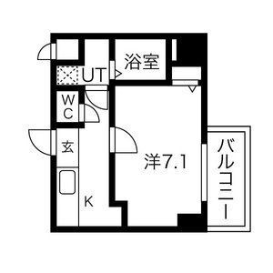 プレジール灘の間取り