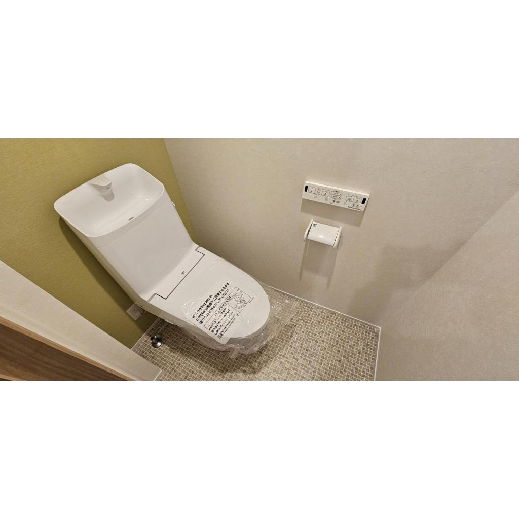 清潔感のあるトイレです