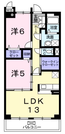 TKエレガンテの間取り|※間取りが現況と異なる場合は現況を優先します※