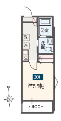 【間取り】 | MELDIA清新4丁目(メルディアセイシンヨンチョウメ)