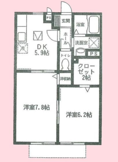 ル・シエルの間取り