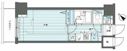 フェニックス新横濱参番館の間取り