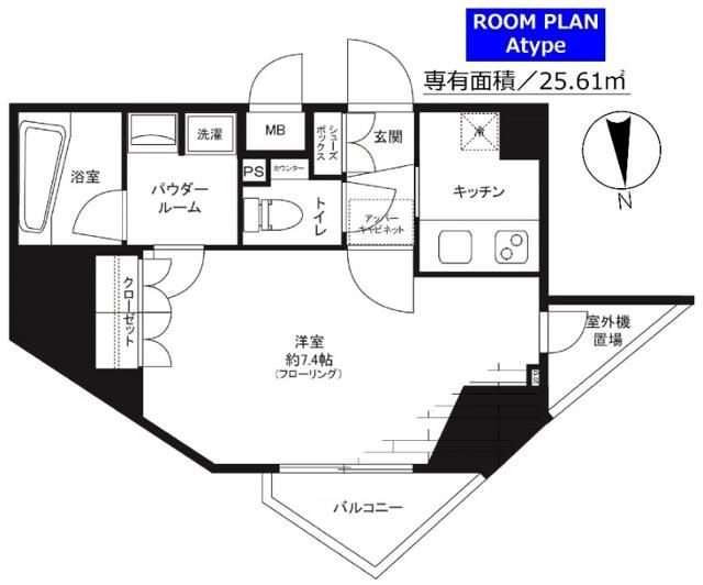 【間取り】 | ステージファースト蒲田アジールコートⅡ