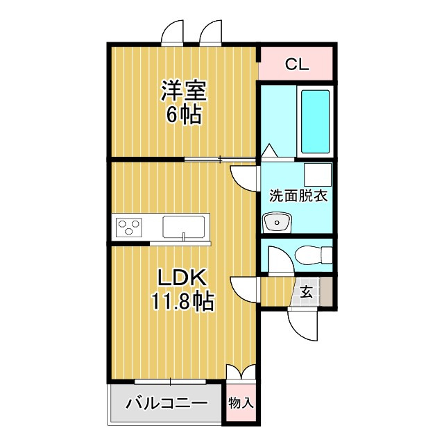 Dolce Veden（ドルチェヴェデン）の間取り