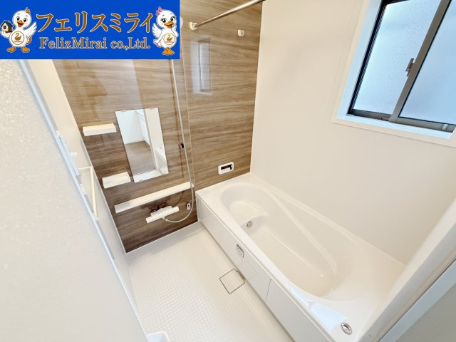 Terrechez 加古川市野口町北野12期の浴室