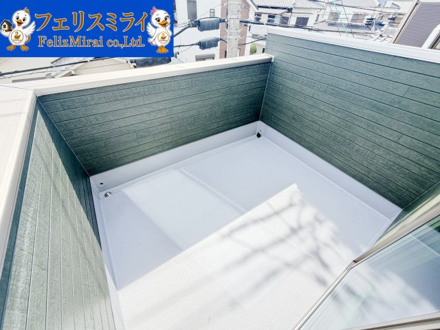 Terrechez 加古川市野口町北野12期のバルコニー