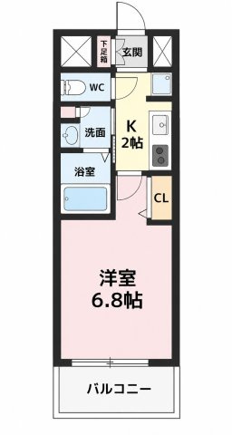リヴシティ鶴舞の間取り