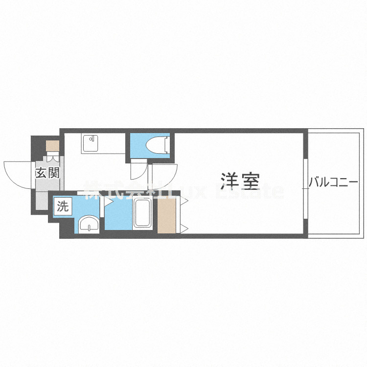 リヴィアス難波エアリーの間取り