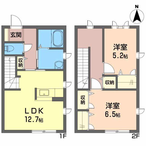シャーメゾンクラヴィエ川内 Ｂ棟の間取り
