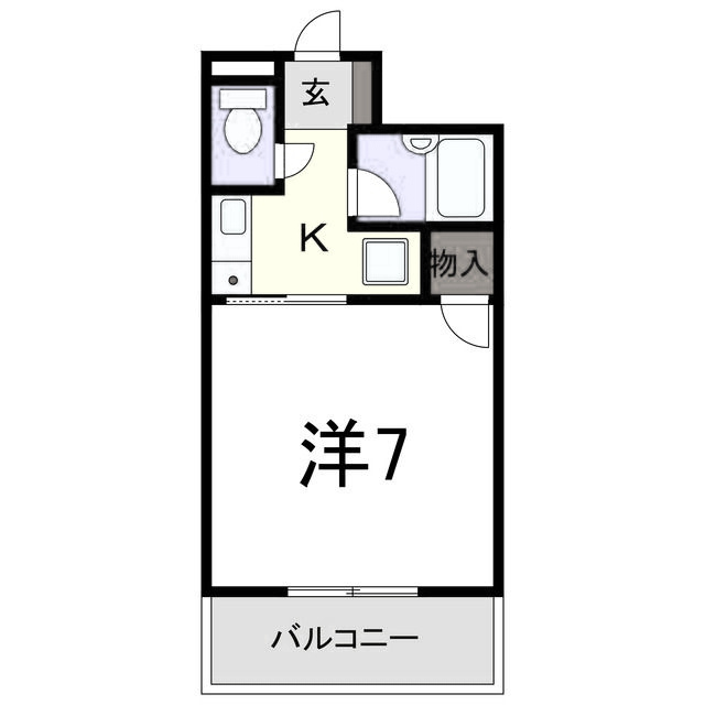 パールメゾン松茂の間取り