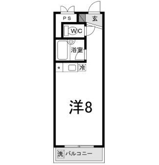 ハイツ21の間取り