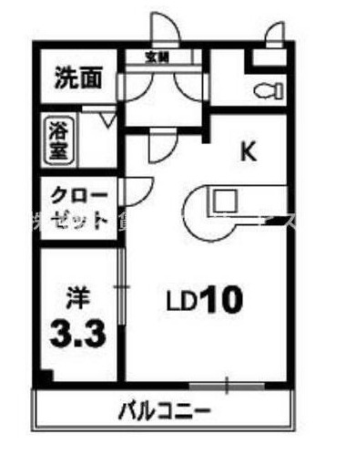 コーポカレンの間取り