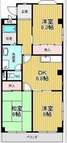 サンヒルズ梅森台の間取り