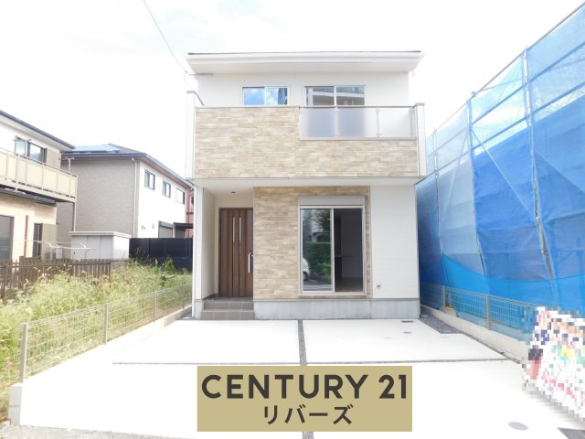 清須市西枇杷島町上新の新築一戸建の外観|☆最終１棟☆　新価格！！いつでも見学できます♪（お問合せ当日、平日、水曜、夜間でもＯＫ）　名鉄犬山線「下小田井」駅徒歩２分♪　駐車並列２台ＯＫ！　長期優良住宅・ＺＥＨ水準・耐震等級３♪