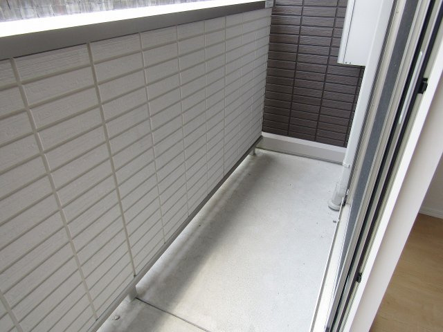 D-room茨木のバルコニー
