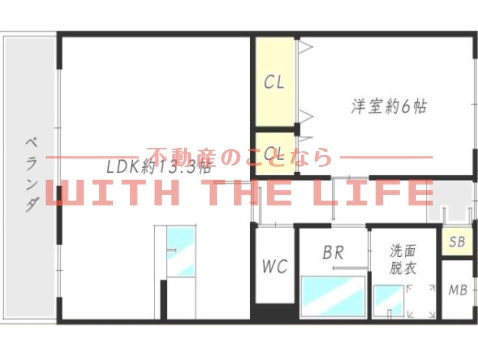 ドゥブラン上津【キャッシュバック対象物件】の間取り|落ち着いた雰囲気の外観です