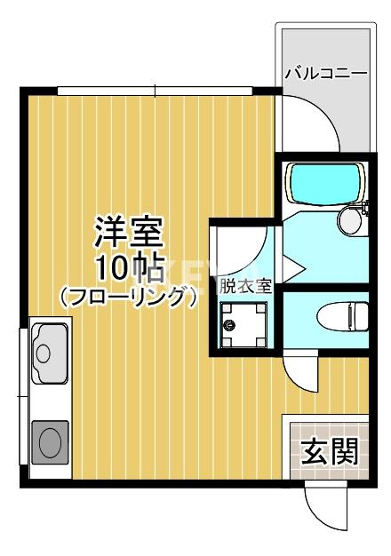 土山マンションの間取り