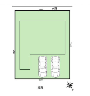 さいたま市見沼区大字南中野　中古戸建の区画図