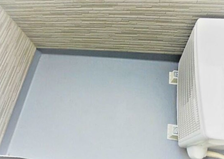 ラビアン竹ノ塚のバルコニー